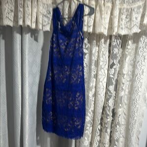 Rubber Ducky Productions, Inc. Blue Lace Dress